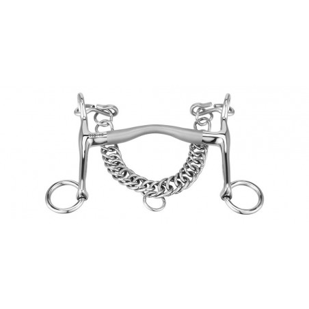 Morso da filetto Sprenger Satinox con branche corte 5 cm