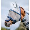 Maschera antimosche Horseware Rambo Plus - Argento / blu