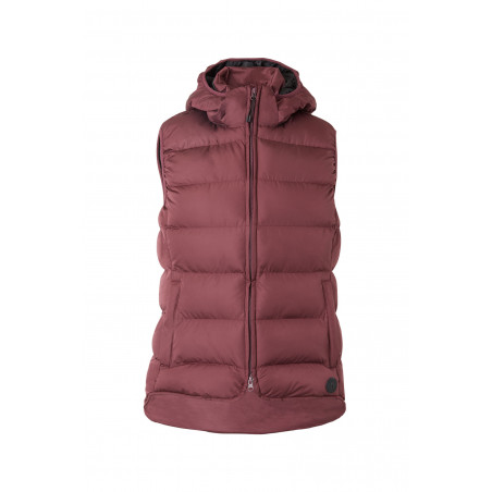 Gilet imbottito senza maniche con cappuccio Horze Callie donna