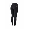 Pantaloni da equitazione a grip integrale Meghan B Vertigo a vita alta donna - Nero