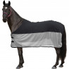 Camicia asciugante in pile / rete Canter - Nero / argento