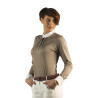 Polo Kavala da donna a maniche lunghe Flags & Cup - Talpa