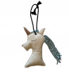 Giocattolo per cavalli in cuoio Canter - Unicorno
