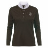 Camicia da competizione Starlight a maniche lunghe Imperial Riding - Marrone