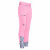 Leggings da equitazione Imperial Riding Tibby KneeGrip - Rosa shock