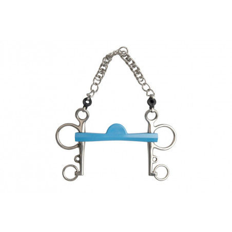 Morso pelham Metalab Flexi mezza luna con aste lunghe