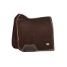 Sottosella LeMieux Puissance Suede Dressage Square - Marrone modello antico