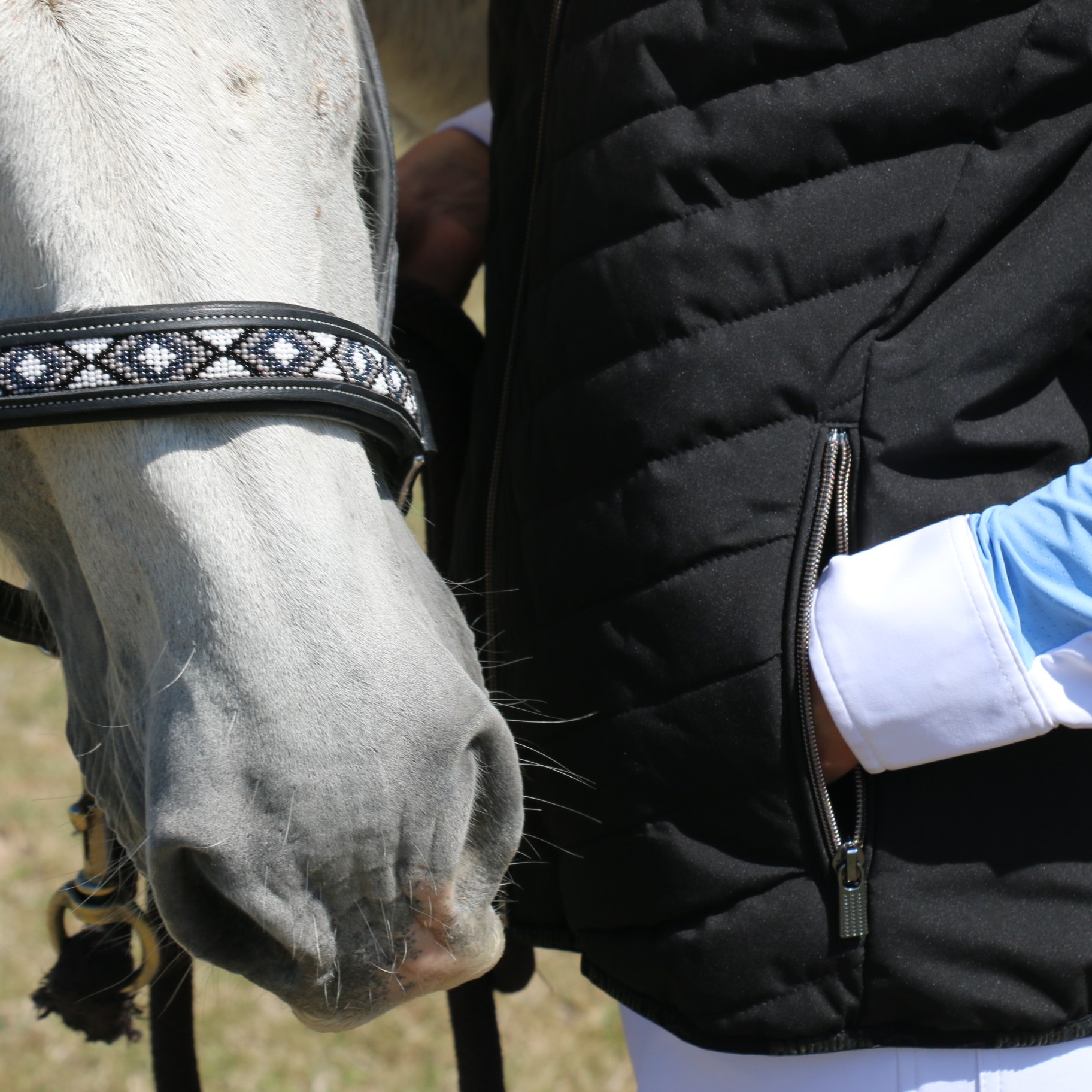 Giubbotto senza maniche Longueil Paddock Sports Nero