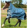 Coperta Horseware Amigo AmEco 12 Plus 100g - Verde petrolio / grigio