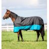 Coperta Horseware Mio 0g 600D - Nero / turchese