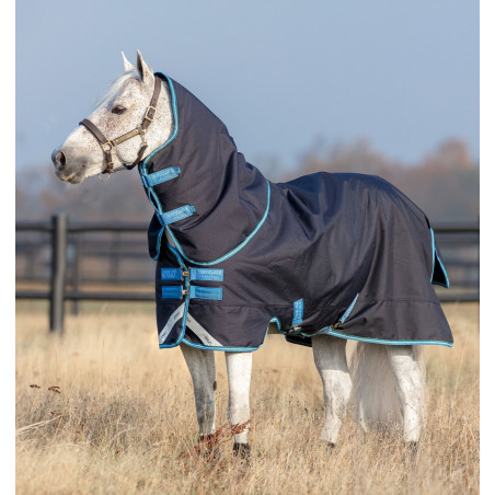 Coperta Horseware Amigo Bravo 12 Plus Pony con copricollo 250g