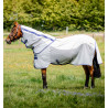 Coperta anti-mosche Horseware Amigo Airflow 0g - Marina a quadri / blu atlantico
