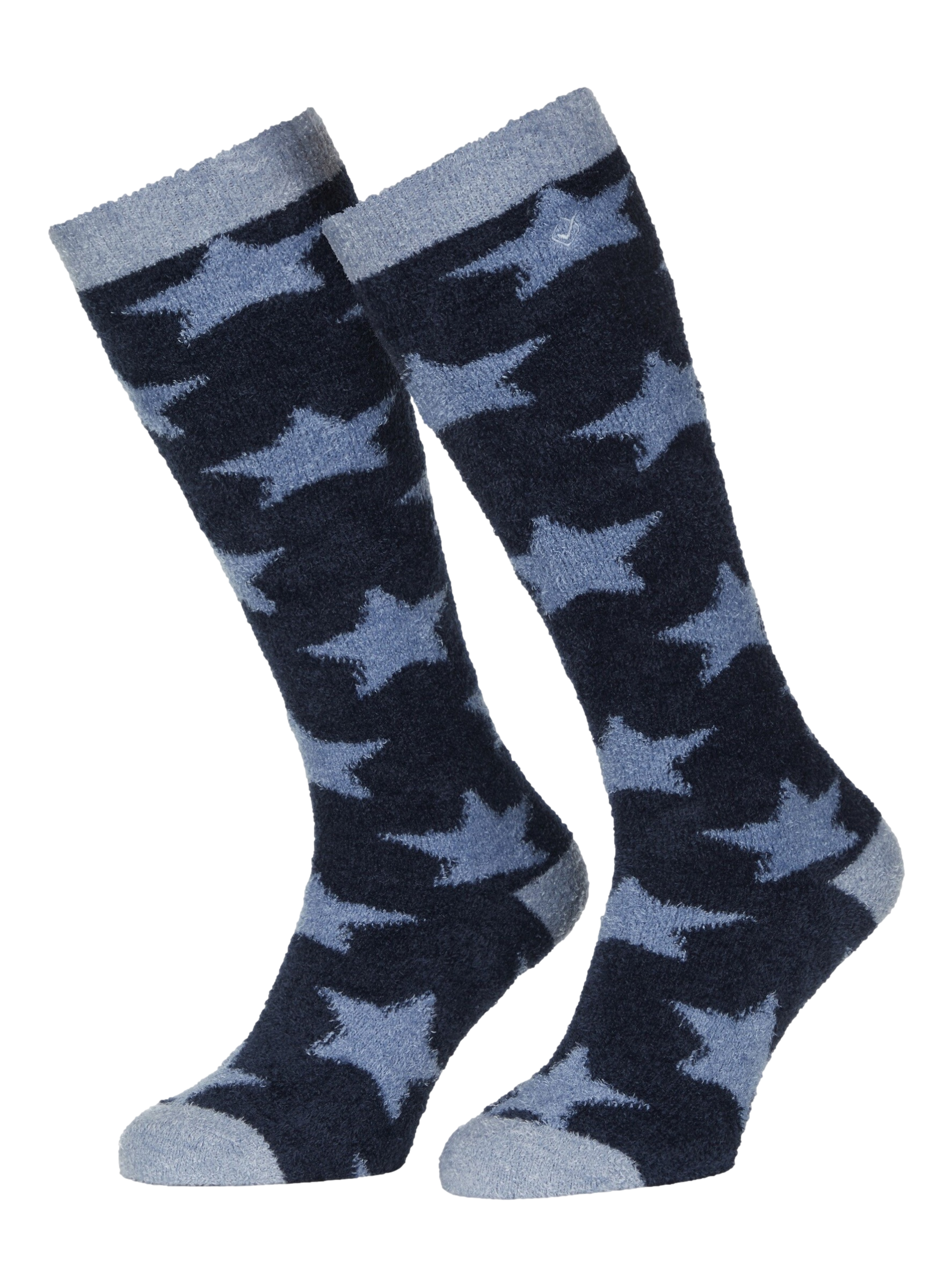 Calzini LeMieux Fluffies Sasha Star Blu atlantico