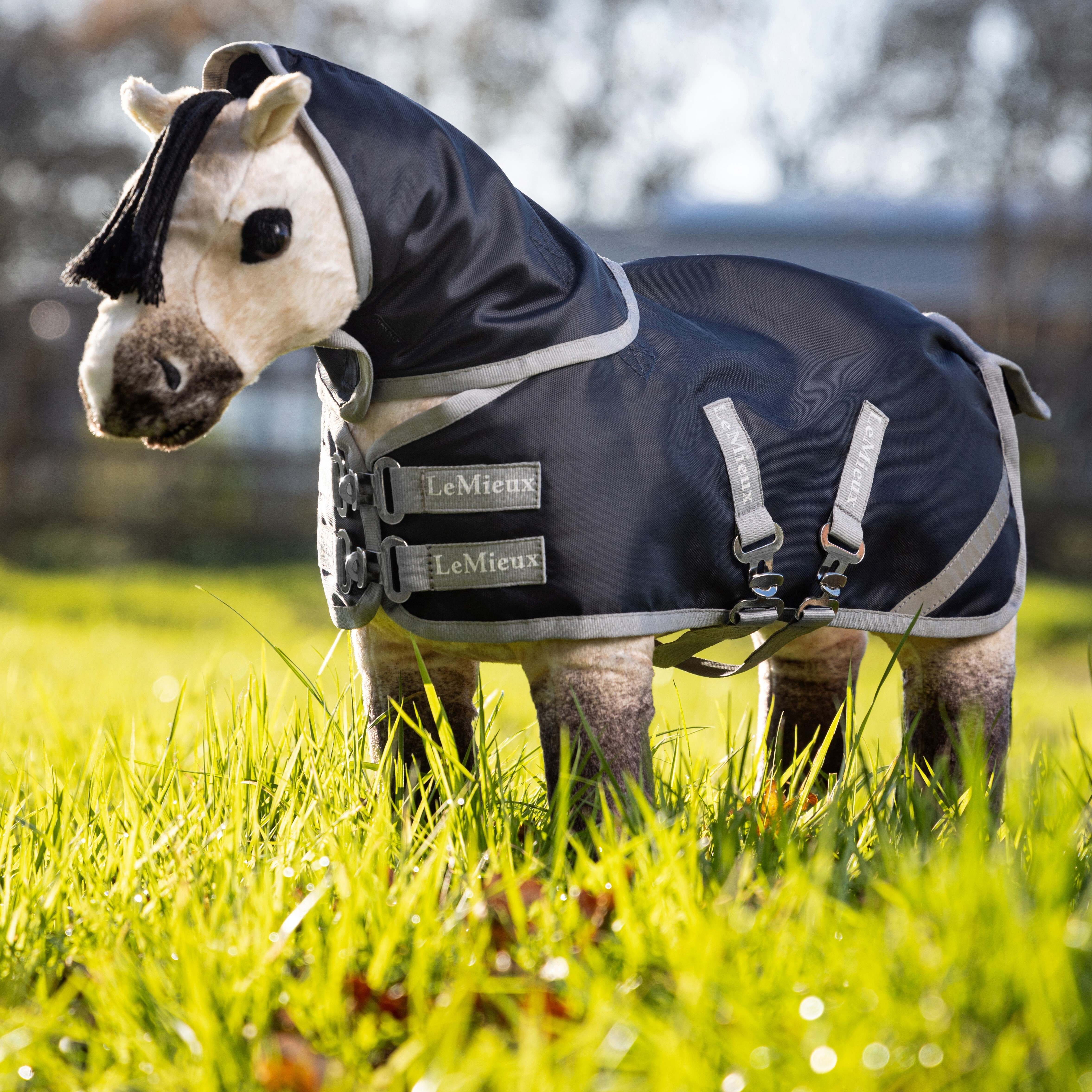 Coperta Mini Pony LeMieux Storm-Tek Blu navy