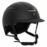 Casco Imperial Riding Olania Deluxe con visiera piccola - Nero