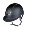 Casco Lady Shield HKM - Nero / argento lucido