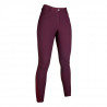 Pantaloni Sunshine con rinforzi in silicone HKM - Bordeaux