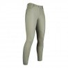 Pantaloni Sunshine con rinforzi in silicone HKM - Grigio verde