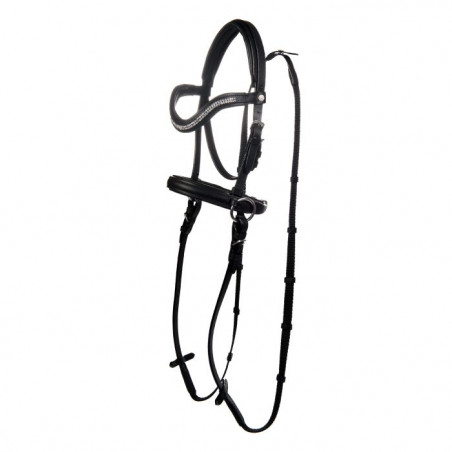 Briglia senza morso Funny Horses, per i cavalli in legno HKM