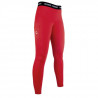 Leggings Graz Style full grip in silicone HKM - Rosso