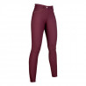 Pantaloni Beagle con rinforzi in silicone HKM - Bordeaux