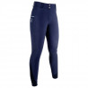 Pantaloni Comfort Style con fondo in silicone integrale HKM - Blu scuro