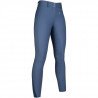 Pantaloni Lea con fondo integrale in silicone HKM - Blu grigio