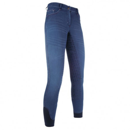 Pantaloni Summer Denim Easy fondo 3/4 in silicone HKM