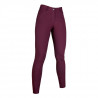 Pantaloni Sunshine con fondo interamente in silicone HKM - Bordeaux