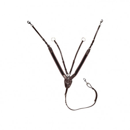 Pettorale con elastico largo HKM