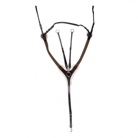 Pettorale Cambridge in montone sintetico HKM