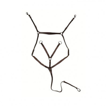 Pettorale con finiture argentate HKM