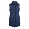Piumino lungo senza maniche Misty HKM - Blu scuro