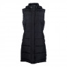 Piumino lungo senza maniche Misty HKM - Nero