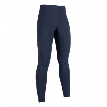 Leggings Flow Reflective con fondo interamente in silicone HKM