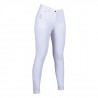 Pantaloni Alexis con fondo integrale in silicone HKM - Bianco