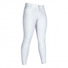 Pantaloni da uomo sportivi con rinforzi in tessuto HKM - Bianco