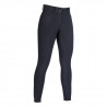 Pantaloni Savona Style con fondo integrale in silicone HKM - Nero