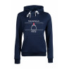 Felpa con cappuccio Equine Sports Style HKM - Blu scuro