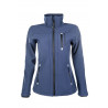 Giacca softshell Sport HKM Donna e Bambina - Blu scuro