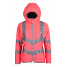 Giacca da donna Reflective HKM - Rosa neon