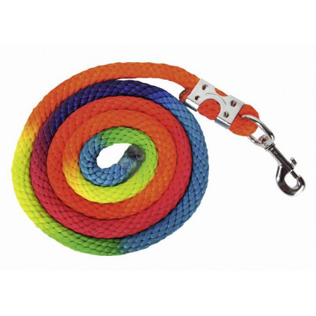 Lunga multicolore con moschettone HKM