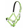 Capestro Stars Softice fodera morbida HKM - Verde fluo