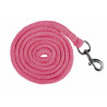 Longe Stars Softice con moschettone HKM - Rosa neon