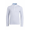 Polo da concorso Hunter Kids maniche lunghe HKM - Bianco
