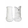 Stinchiere Comfort Premium Pelliccia HKM - Bianco / bianco