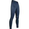 Leggings sportivi con rinforzi in tessuto HKM - Blu scuro