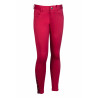 Pantaloni da equitazione Allure con rinforzi in silicone HKM - Mirtillo rosso