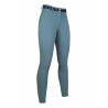 Pantaloni Monaco Style con rinforzi in silicone HKM - Salvia