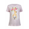 T-shirt bambini Flower Horse HKM - Rosa